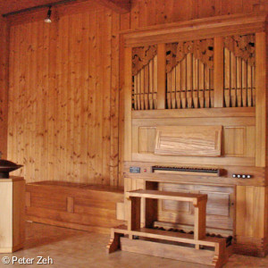 Orgel aus Tansania in der Kirche Gößweinstein